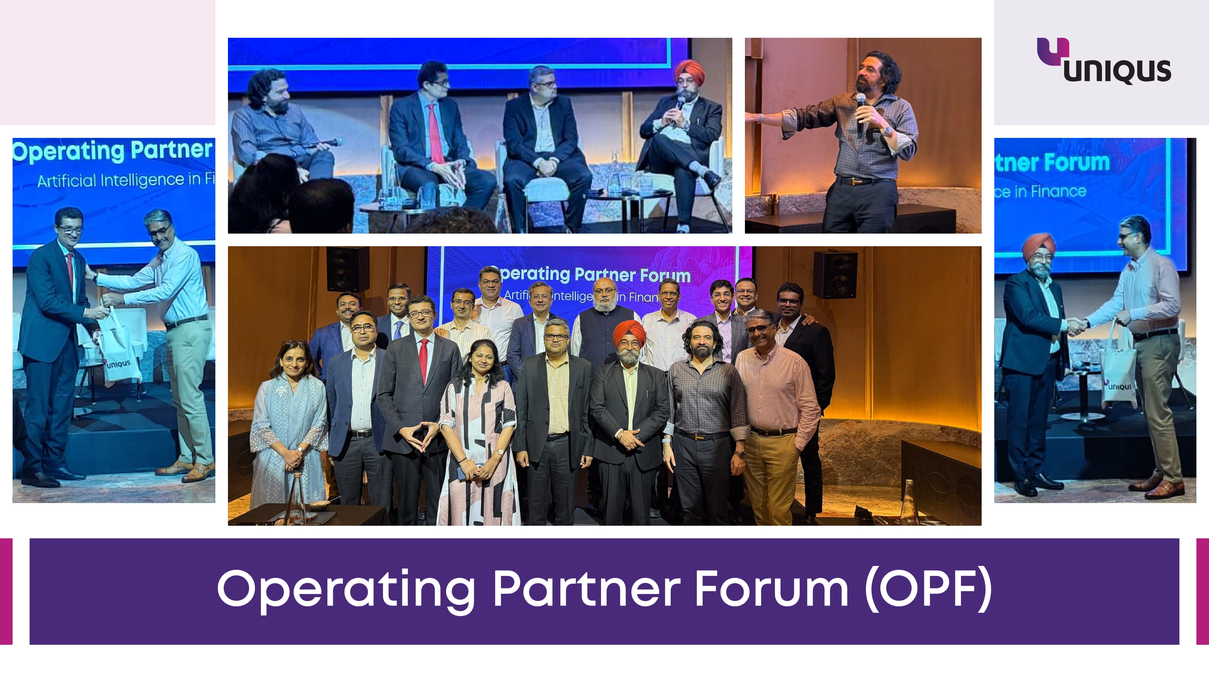 Operating Partner Forum — panel discussions and networking